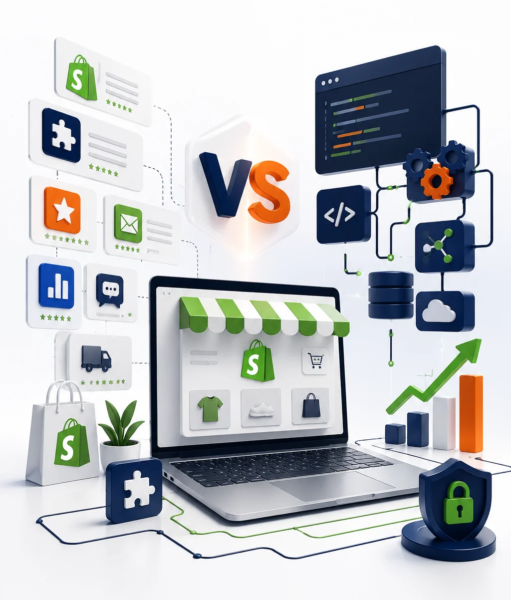 Shopify Apps vs Custom Shopify Apps: Which One Does Your Business Really Need?