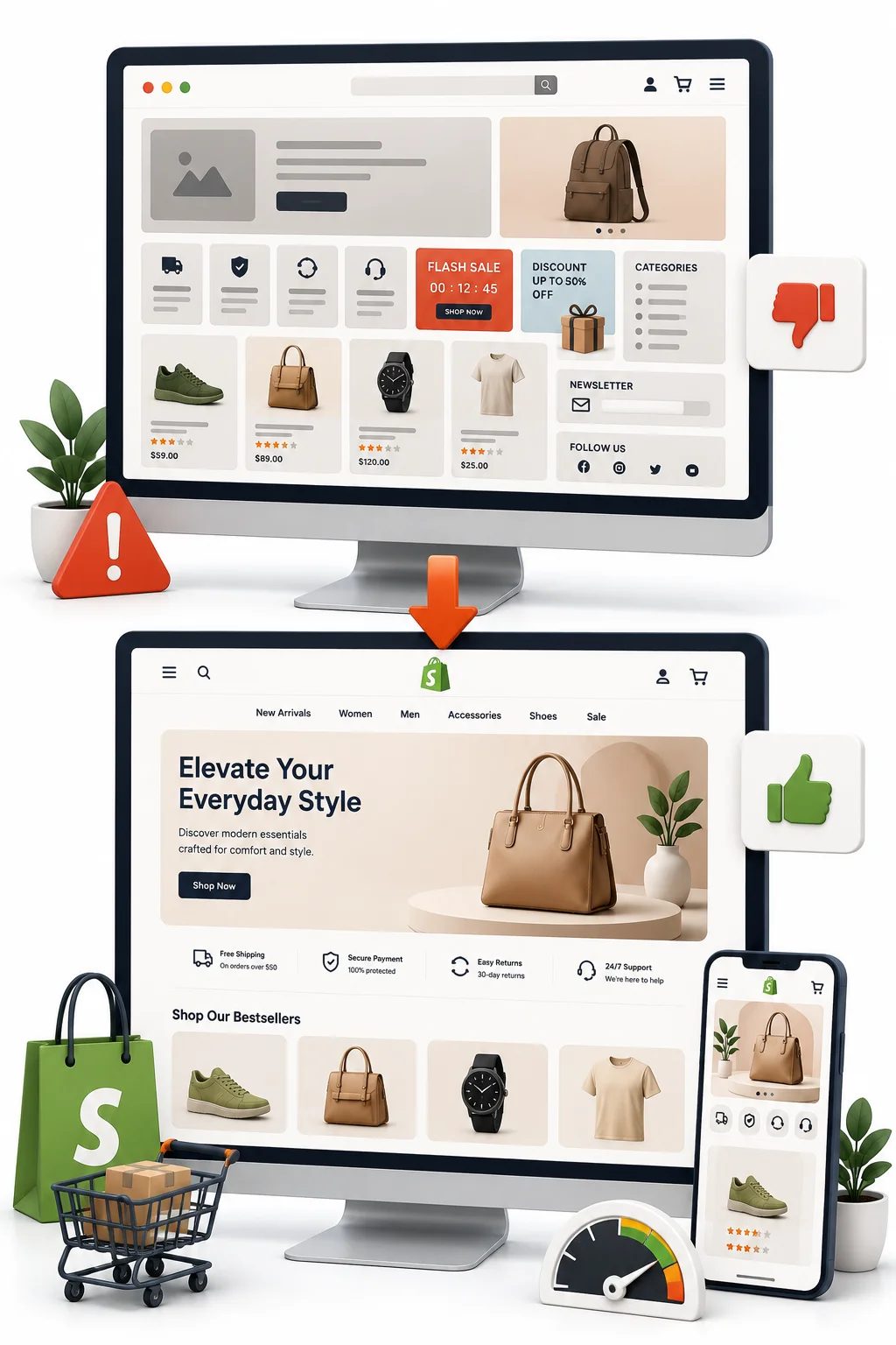 Shopify Store Redesign: 15 Signs It's Time to Upgrade Your Store