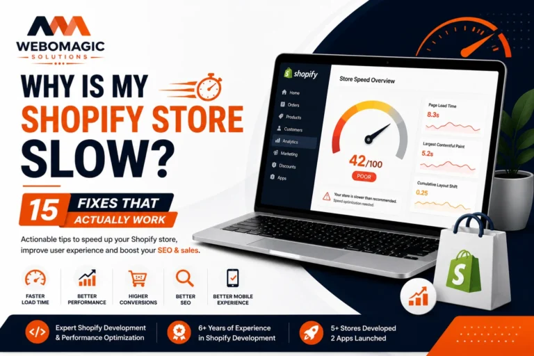 Why Is My Shopify Store Slow? 15 Fixes That Actually Work