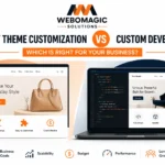 Shopify Theme Customization vs Custom Development: Which Is Right for Your Business | Webomagic Solutions
