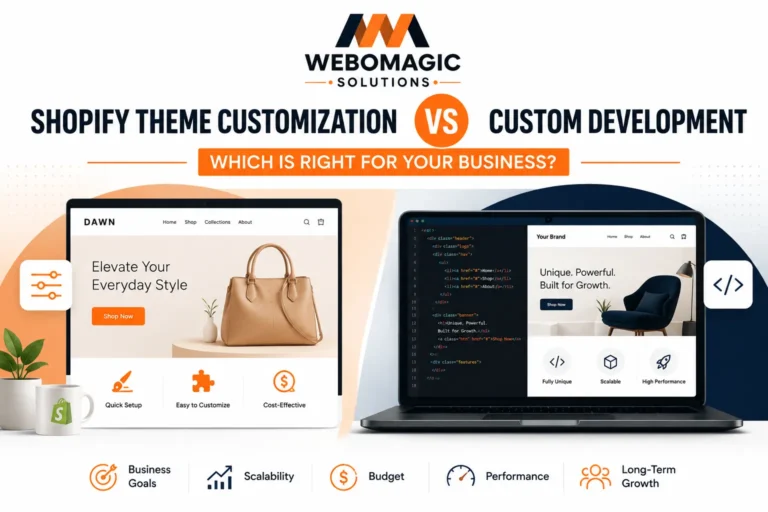 Shopify Theme Customization vs Custom Development: Which Is Right for Your Business?